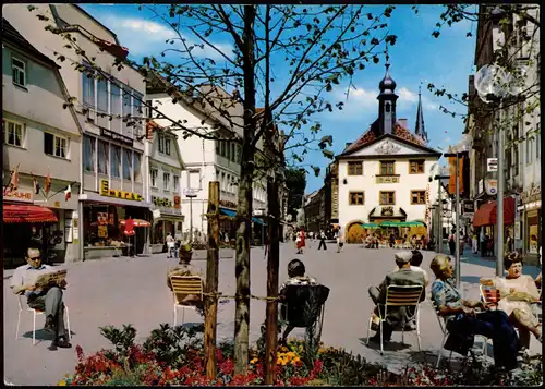 Ansichtskarte Bad Kissingen Fußgängerzone 1979