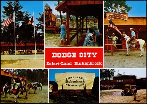 Schloß Holte-Stukenbrock Senne-Großwildsafari- und Hollywoodpark DODGE CITY 1990