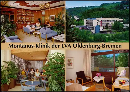 Bad Schwalbach b Montanus-Klinik der LVA Oldenburg-Bremen Mehrbild 1992