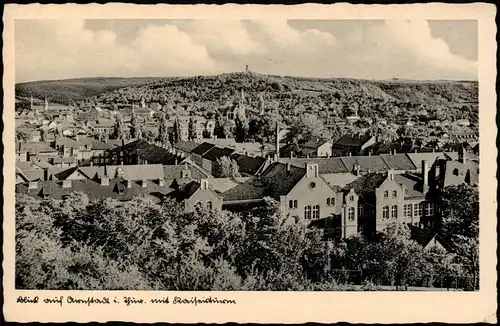 Ansichtskarte Arnstadt Stadtpartie 1938