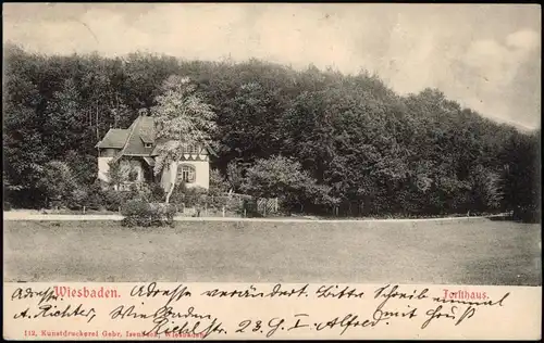 Ansichtskarte Wiesbaden Torfhaus 1904