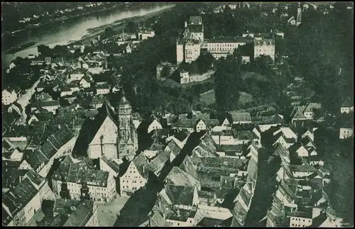 Ansichtskarte Pirna Luftbild 1926