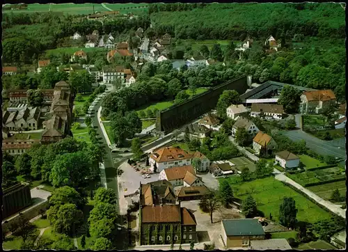 Ansichtskarte Bad Rothenfelde Teilansicht vom Flugzeug aus, Luftbild 1968
