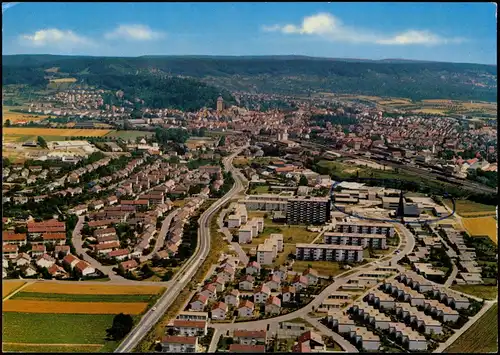 Ansichtskarte Herrenberg Luftbild Luftaufnahme 1970