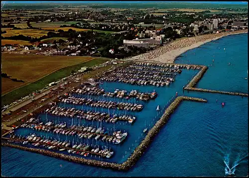 Ansichtskarte Grömitz (Holstein) Luftbild Luftaufnahme Ostseeheilbad 1991