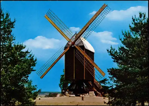 Ansichtskarte Suhlendorf Windmühle - Museum am Mühlenberg 1995
