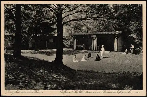 Ansichtskarte Bad Harzburg Kuranstalt Jungborn Harz 1928