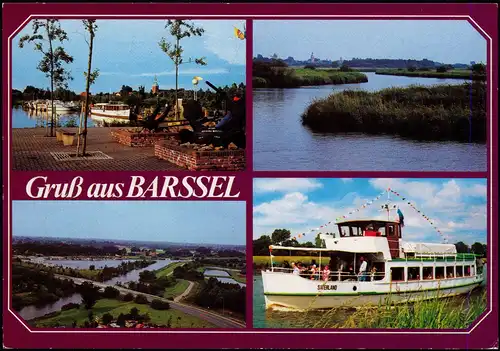Barßel (LK Cloppenburg) Mehrbild-AK Gruß aus BARSSEL Erholungsgebiet Barßel 1980