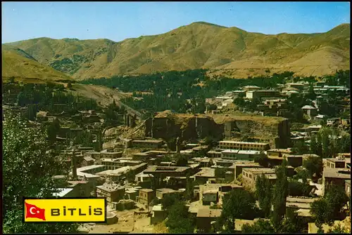 Bitlis BİTLİS 'in genel görünüşü A general view of BİTLİS 1980