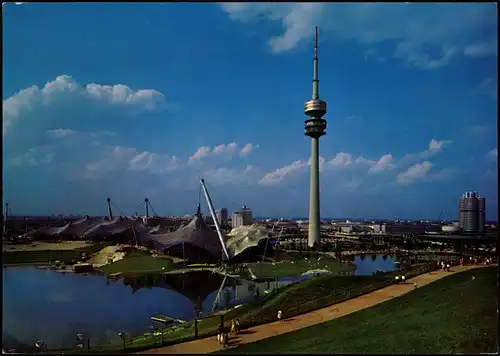 Milbertshofen-München Park olympique Olympic Park Olympiapark 1972