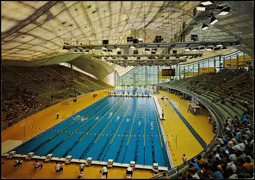 Milbertshofen-München Olympiapark Schwimmhalle Swimming stadium 1972