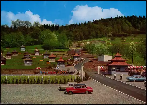 Sulzbach an der Murr Panorama Blick über den Märchengarten OT Bartenbach 1972