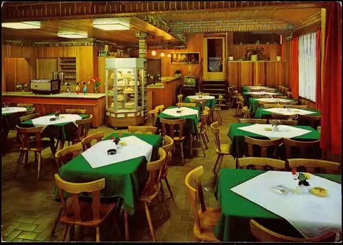 Sulzbach an der Murr Gaststätte Innen Japangarten ORTSTEIL BARTENBACH 1970