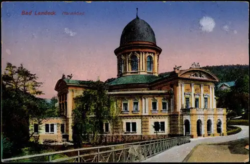 Postcard Bad Landeck Lądek-Zdrój Marienbad 1914