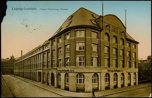Leutzsch-Leipzig Franz Fleming Strasse, Körting & Mathiesen AG 1912