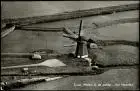 Postkaart Texel Windmühlen Windmill Luftbild 1969