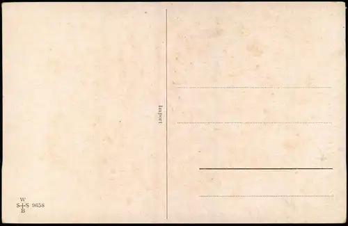 Kinder Künstlerkarte Schreibe mir Kinder Riesenschreibzeug 1928