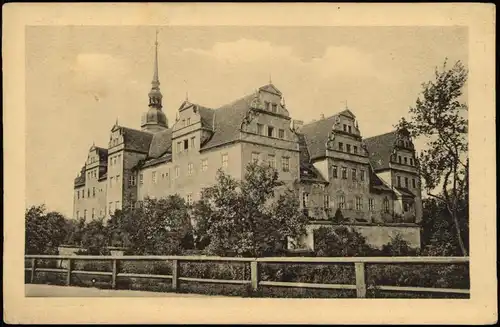 Ansichtskarte Doberlug-Kirchhain Dobrilugk Schloß 1922