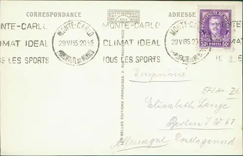 CPA Beaulieu-sur-Mer La Pointe des Fourmis 1935