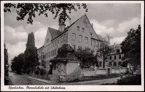 Ansichtskarte Pfarrkirchen Oberrealschule mit Schülerheim 1955