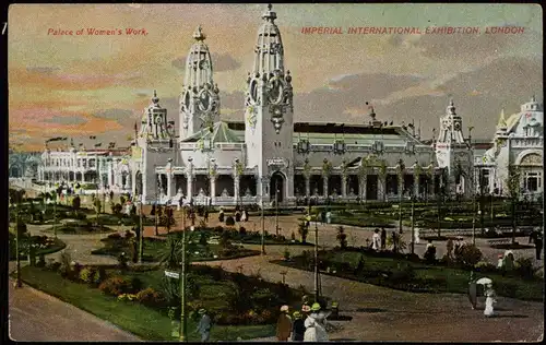 London Palace of Women's Work IMPERIAL INTERNATIONAL EXHIBITION 1909