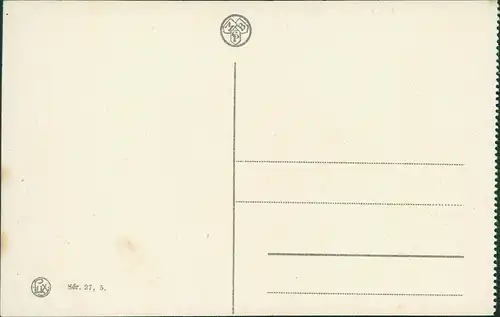 Postkaart Antwerpen Anvers Cour du Musée Plantin 1910