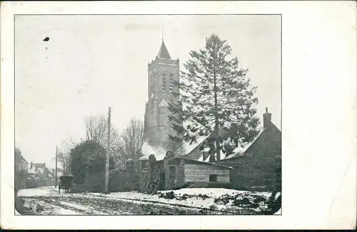 Ansichtskarte  Feldpostkarte 1. WK  1916   Feldpoststempel  35. Infanterie-Div.