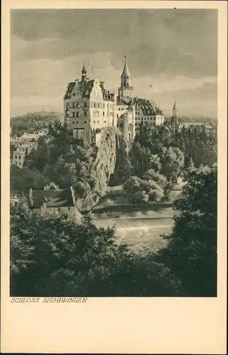 Ansichtskarte Sigmaringen SCHLOSS SIGMARINGEN (Castle Building) 1930