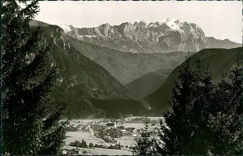 Ansichtskarte Inzell / Obb. Panorama-Ansicht (Blick zur Reiteralpe) 1958