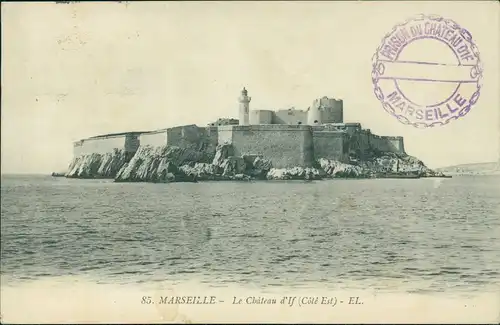 CPA Marseille Le Château d' If (Côté Est) 1910