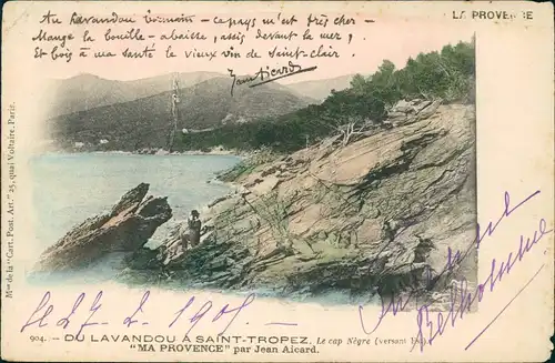 Saint-Tropez Provence DU LAVANDOU Á SAINT-TROPEZ Le cap Nègre 1900