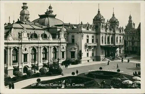 Postcard Monte-Carlo Casino 1931