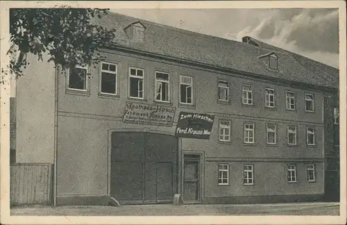 Kronberg / Cronberg (Taunus) Ferdinand Krauss Gasthaus Hirsch 1929