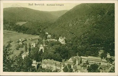 Ansichtskarte Bad Bertrich Blick auf Kurhaus und Anlagen 1928