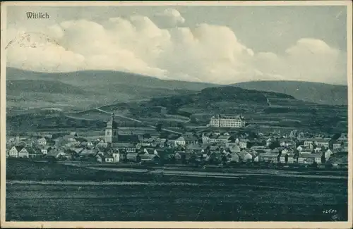 Ansichtskarte Wittlich Blick auf die Stadt 1928