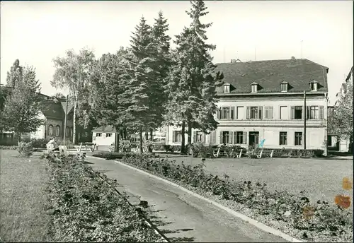Fraureuth Partie am Puschkinplatz zur DDR-Zeit, Fraureuth Kr. Werdau 1983/1981