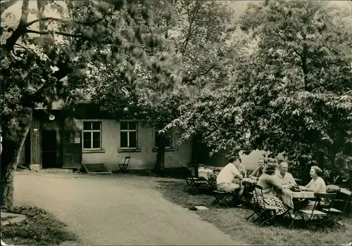 Schneckengrün-Leubnitz (Vogtland) Gaststätte Reiboldsruh zur DDR-Zeit 1964