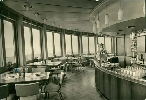 Steinthaleben-Kyffhäuserland Kulpenberg Innenansicht HOG Fernsehturm 1968