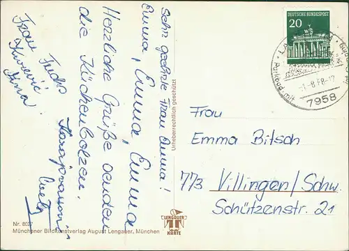 Ansichtskarte  Humor-Karte "Nur mit der Ruhe" (Soldaten-Humor) 1968