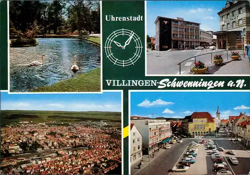 Villingen-Schwenningen Mehrbild-AK Ortsansichten Stadtbezirk Schwenningen 1970