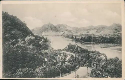 Rolandseck Remagen Rolandseck, Nonnenwerth Siebengebirge (Künstlerkarte) 1920