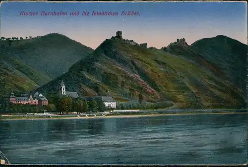 Kamp-Bornhofen Kloster Bornhofen und die feindlichen Brüder am Rhein 1921