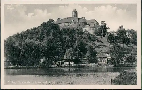 Schönfels-Lichtentanne Schloß Schönfels b. Neumark i. Sa. 1959