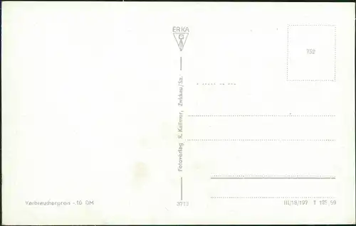 Schönfels-Lichtentanne Schloß Schönfels b. Neumark i. Sa. 1959