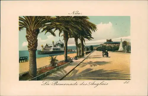 CPA Nizza Nice La Promenade des Anglais 1920