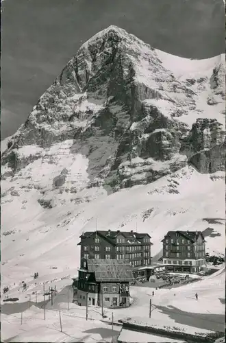 Lauterbrunnen Schweizer Alpen Kleine Scheidegg 2061 m Eiger 3970 m 1957