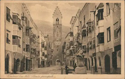 Sterzing Vipiteno Vipiteno Strassen Ansicht Strada principale 1920