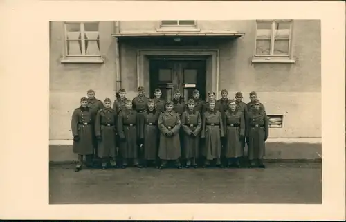 Soldaten Gruppenbild Soldatengruppe Gruppenfoto ca. 2. Weltkrieg 1940 Privatfoto