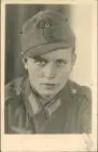 Militär/Propaganda Soldat Privataufnahme Foto-Porträt-Karte 1940 Privatfoto