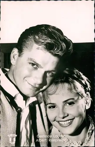 Film/Fernsehen/Theater Schauspieler: Gerlinde Locker & Albert Rueprecht 1960